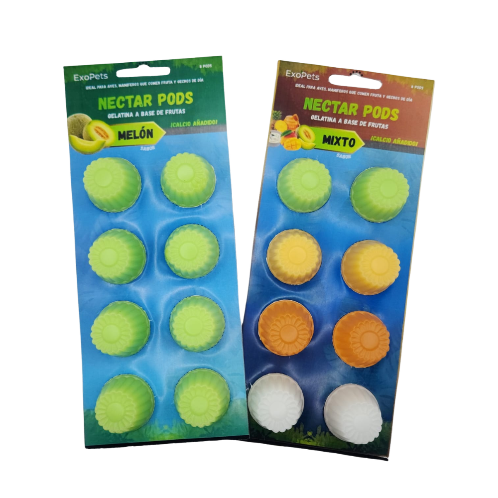 Nectar Pods ExoPets - Gelatina Premium de Frutas para Mascotas Exóticas - Image 3